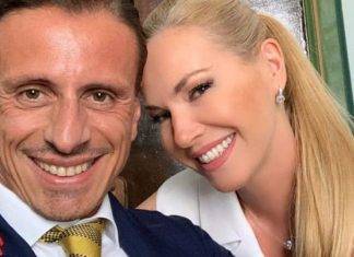 Denunciati Federica Panicucci e il compagno Marco Bacini Federica Panicucci ed il compagno Marco Bacini