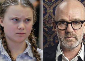 Michael Stipe «Greta Thunberg è un simbolo potente» Michael Stipe dei R.E.M. loda Greta Thunberg