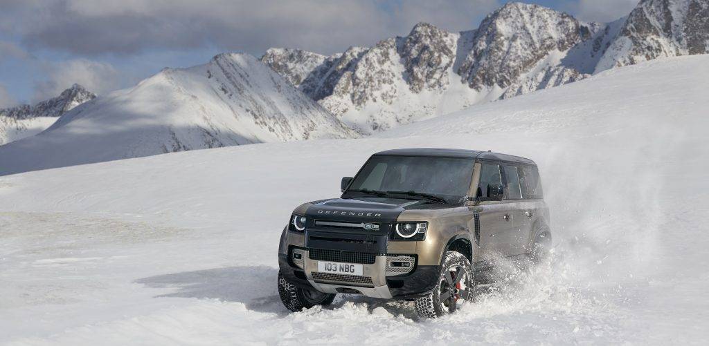 Land Rover Tour alpi defender test drive
