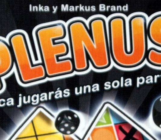 Plenus, il gioco da tavolo Plenus- Cover fronte