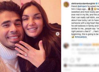 Elettra Lamborghini si sposa con Afrojack