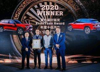 NIO ES6 vince il premio “China Car of the Year” NIO ES6