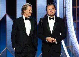 Brad Pitt, il discorso ai Golden Globe e i ringraziamenti all’amico Di Caprio Brad Pitt golden globe