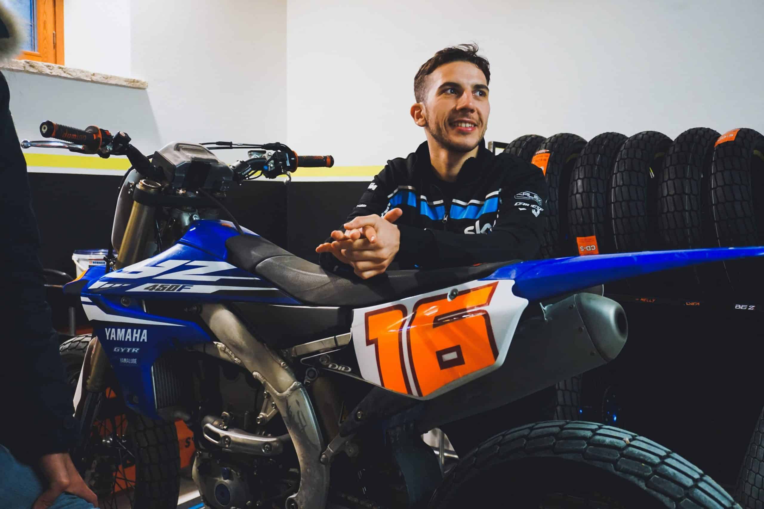 presentazioni moto3 e moto2, migno in sky