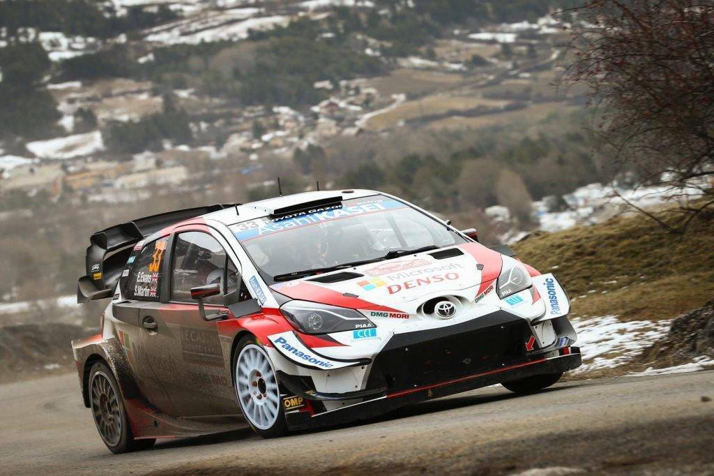 Elfyn Evans WRC Rally Montecarlo 2020