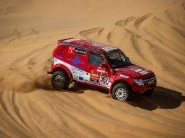 Dakar 2020 Stage 9: attraversando il quarto vuoto dakar 2020 stage 9 mitsubishi pajero deserto