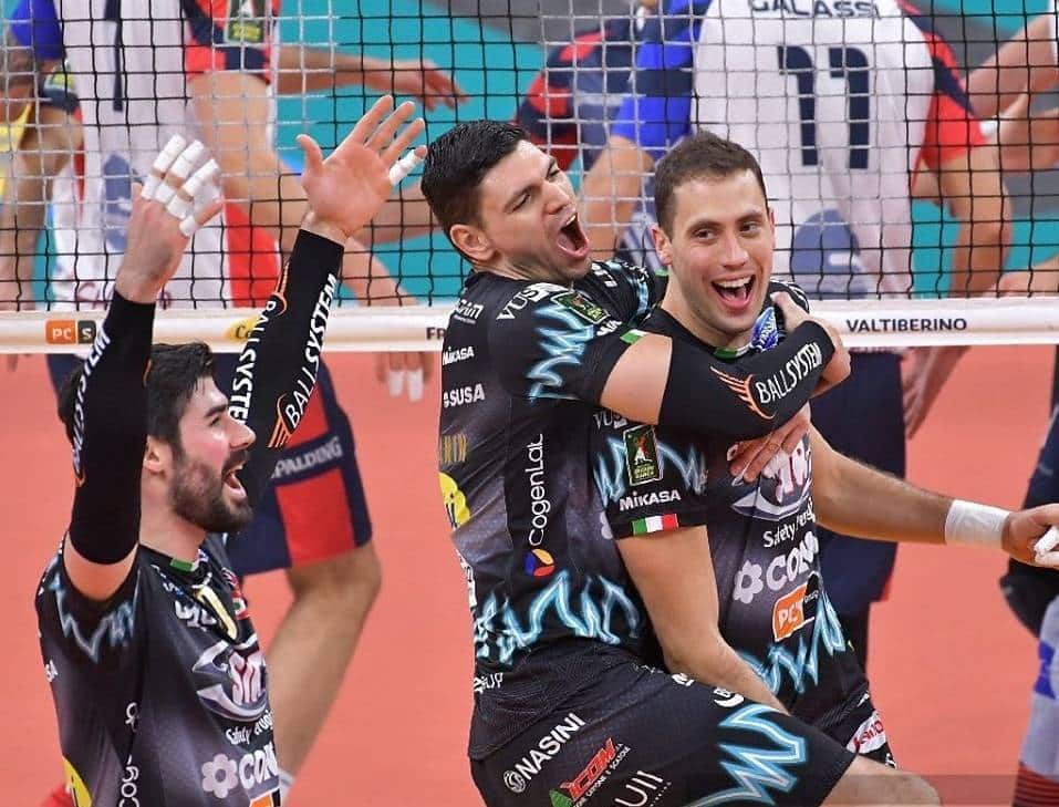 festeggiamenti Sir Safety Perugia
