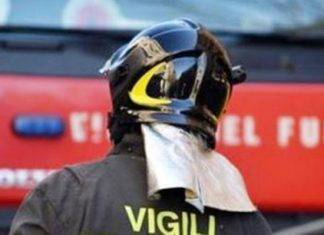 Frana a Roma a Castel Giubileo