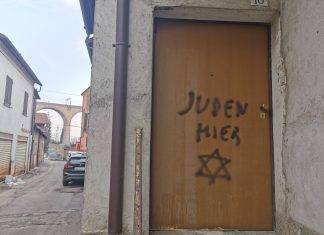Mondovì: scritta antisemita sulla casa di una deportata scritta antisemita, fonte unionemonregalese.it
