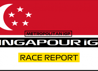 iGP Manager Singapore Gara: Zullo sbanca con la pioggia! iGP Manager Singapore Gara