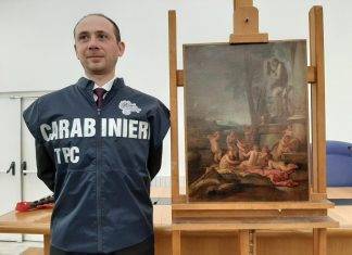 Il famoso dipinto rubato di Carpioni, torna a Napoli