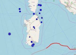 Terremoto in Sardegna, vicino ad Olbia