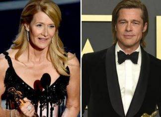 Oscar 2020| Brad Pitt e Laura Dern trionfano a Hollywood Laura Dern Brad Pitt