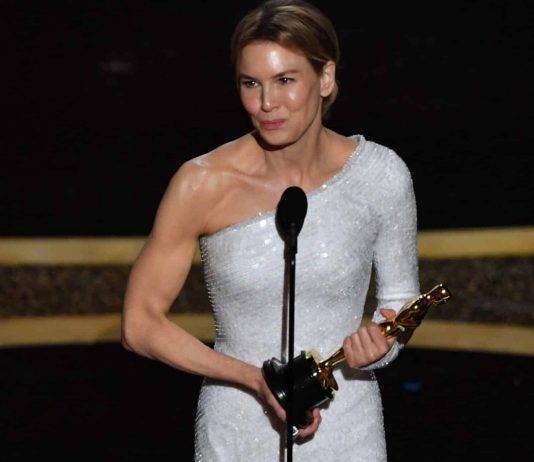 Renèe Zellweger dedica la vittoria a Judy Garland Oscar 2020 fonte cinematographe.it