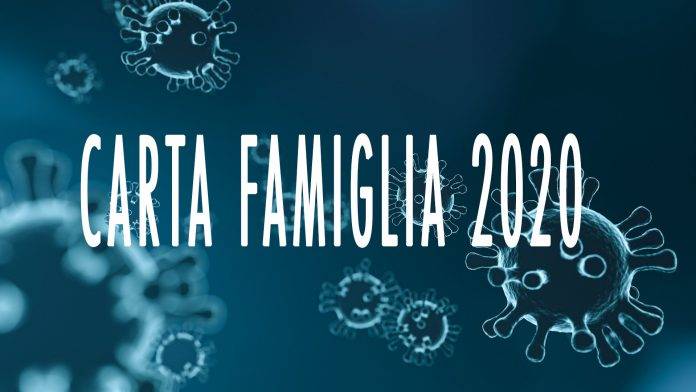 CARTA FAMIGLIA 2020