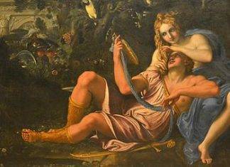 Torquato Tasso e la fortuna dei suoi versi nell’Arte Rinaldo_e_Armida_Annibale_Carracci_001_Museo-Capodimonte-Napoli.