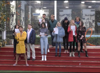 Il Flash mob arriva anche al Gf Vip Flash mob al gf vip