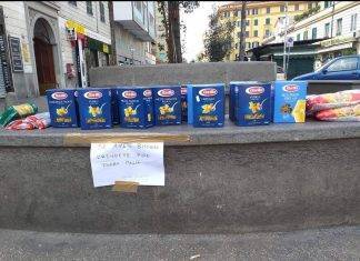 Coronavirus, Roma: un benefattore offre pasta e riso gratis per i cittadini