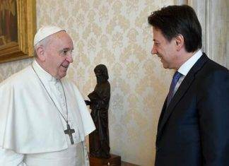 Coronavirus: Papa Francesco incontra il premier Conte in Vaticano Fonte: Il Faro Online