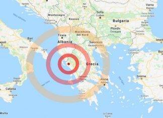 Terremoto, scosse magnitudo 5.9 avvertite in Puglia e in Calabria
