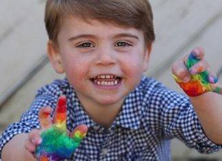 L’arcobaleno di speranza nel compleanno del Principe Louis