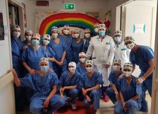 Ospedale di Brescia: supereroi in corsia