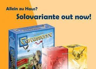 Carcassonne e Hadara, nuovi regolamenti in “solo” carcassonne hadara
