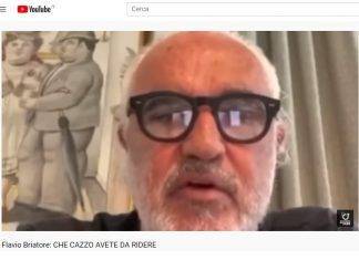 Flavio Briatore contro la virologa Viola a Piazza Pulita