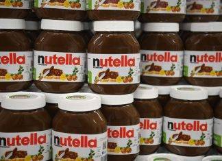 Nutella, ricordando la prima distribuzione sul mercato della famosa crema