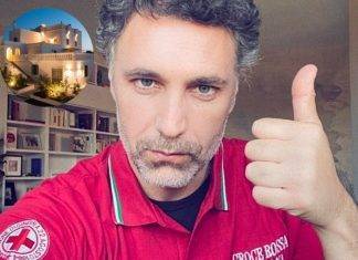 Raoul Bova e Rocio Morales scendono in campo con la Croce Rossa Photo Credits: www.vanityfair.it