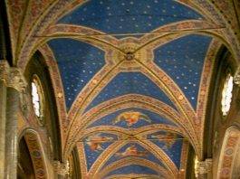 Caterina da Siena, una donna del Medioevo teologa, mistica e santa Santa MAria Sopra minerva, soffitto, da wikipedia