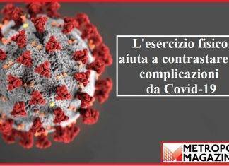 Covid-19, esercizio fisico «previene complicazioni» Covid-19: Esercizio fisico previene complicazioni del virus grazie alla produzione di un antiossidante