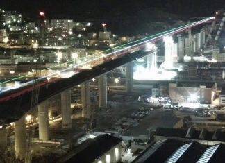 Ponte Morandi: è il giorno del varo dell’ultima campata ponte morandi, fonte youtube.com