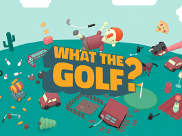 What the Golf? E la sua follia su Nintendo Switch What the Golf? Cover Art - Image credit: tribune.net