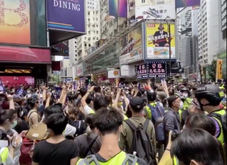 Hong Kong, legge sulla sicurezza: ripartono le proteste del fronte democratico Hong Kong legge sulla sicurezza