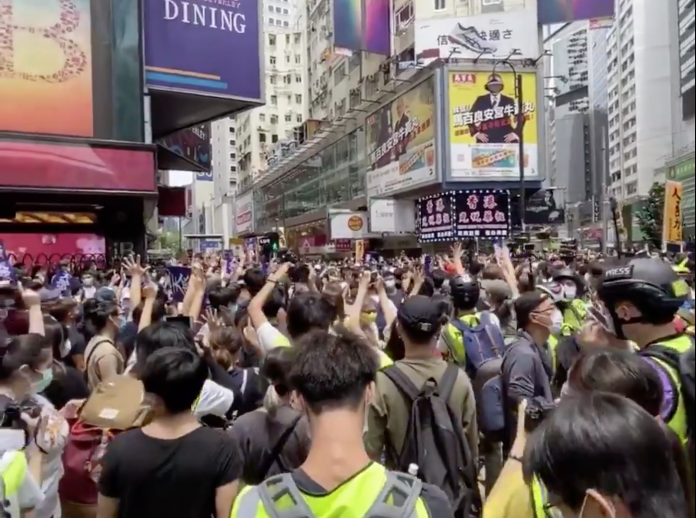 Hong Kong proteste Hong Kong legge sulla sicurezza