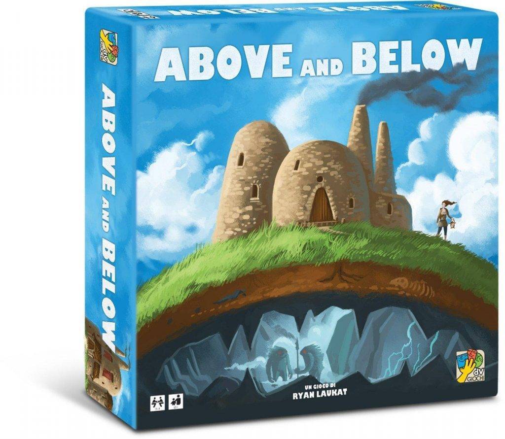 above and below