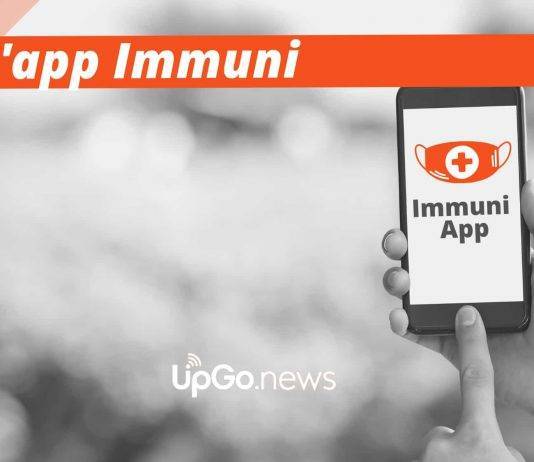 App Immuni, attenzione alla finta email con virus informatico L'app Immuni (upGo.news)