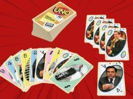 Stanno per arrivare le carte di UNO in versione The Office