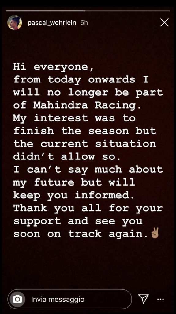 Wehrlein IG Story 