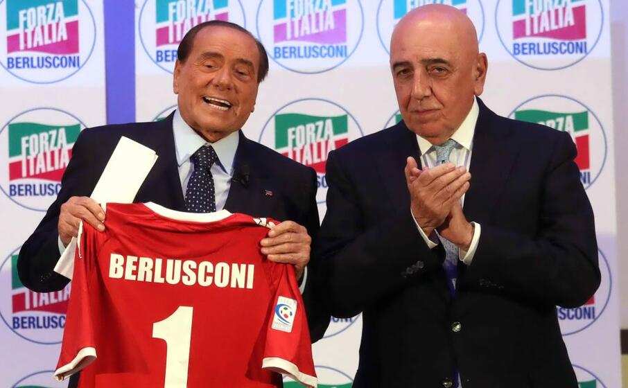 Berlusconi-Galliani-Monza (Ansa)