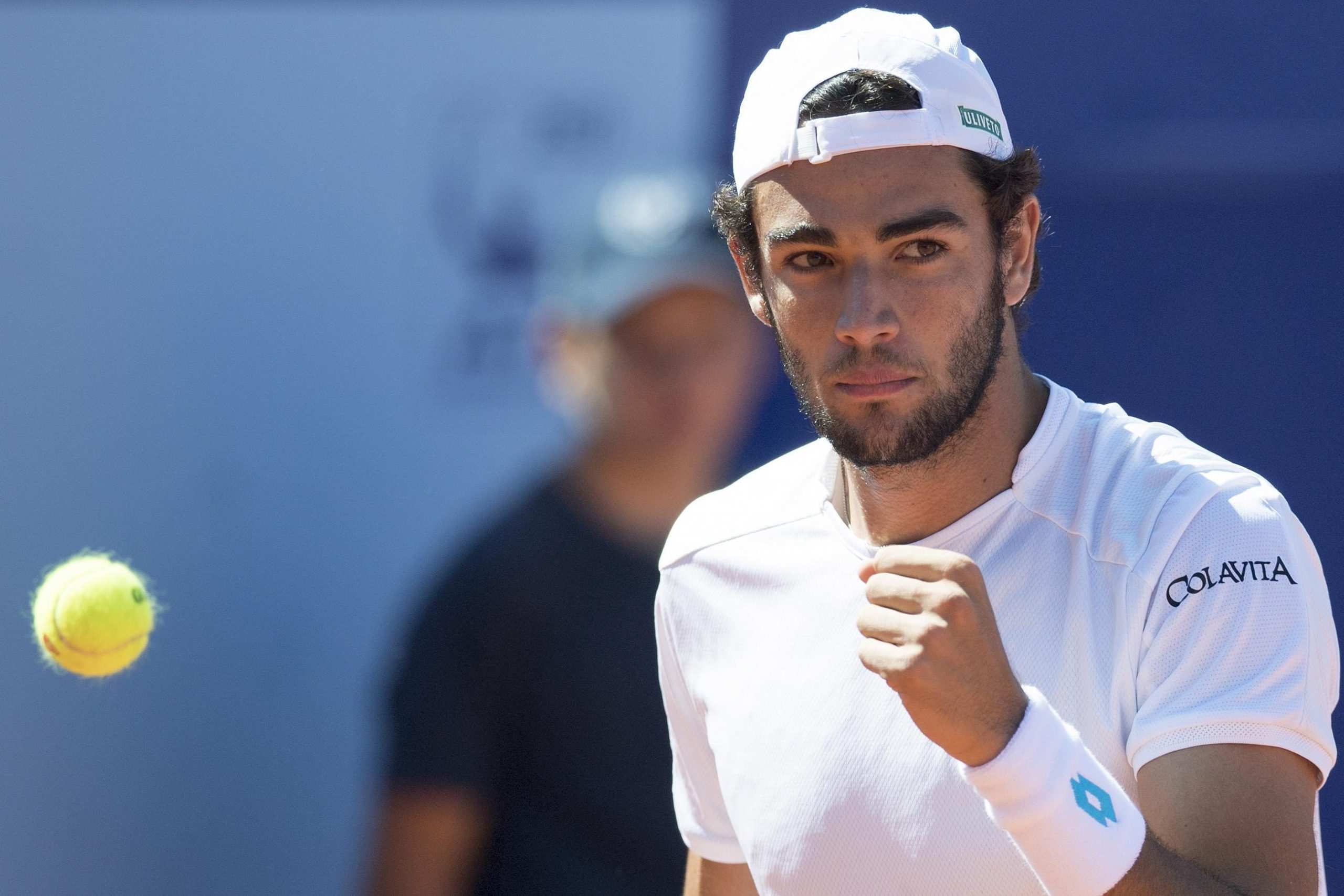 berrettini buona la prima all ultimate tennis showdown