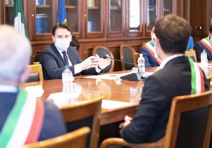 zona rossa alzano giuseppe conte