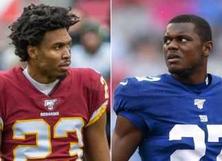 Deandre Baker e Quinton Dunbar accusati di corruzione Deandre Baker Quinton Dunbar NFL