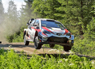 Toyota WRC Estonia: in strada con 4 Yaris Toyota WRC Estonia