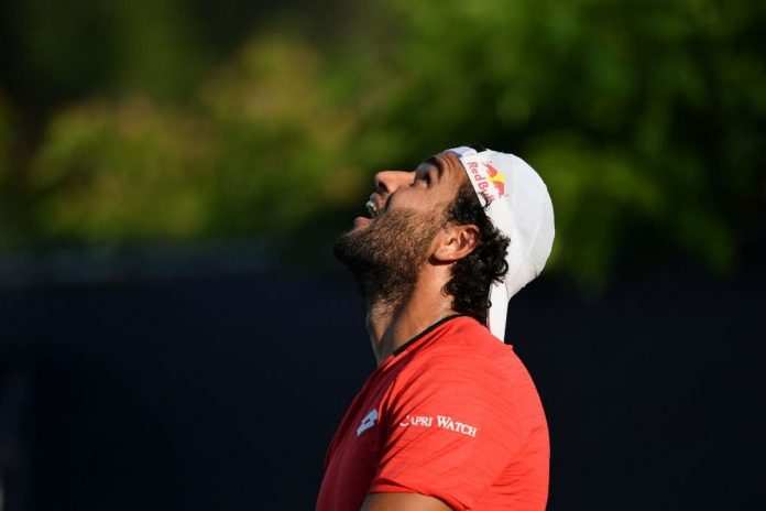 Matteo Berrettini - Photo Credit: via Twitter, @UTShowdown Matteo Berrettini - Photo Credit: via Twitter, @UTShowdown