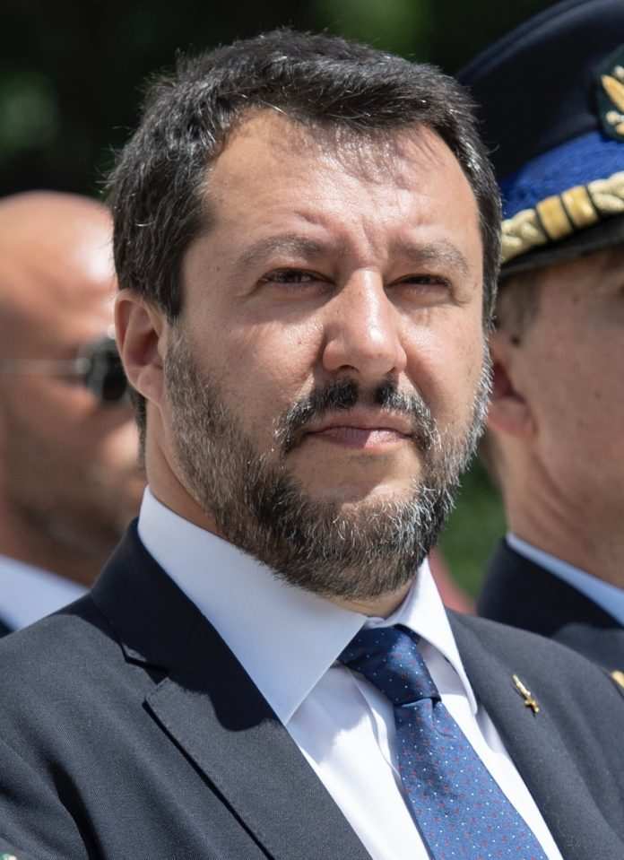 Italian Deputy Prime Minister Matteo Salvini Participates in a Public Wreath-Laying Ceremony at the Tomb of the Unknown Soldier
