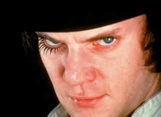 “Arancia Meccanica”: estetica impressa nella storia del cinema Malcom McDowell in Arancia Meccanica - photo credit: web