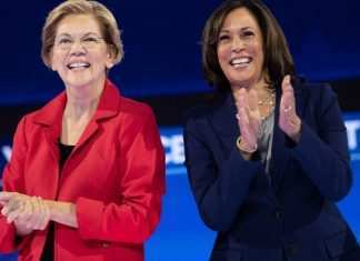 Elezioni USA : le probabili vice di Biden sono tutte donne Elezioni Usa: Warren e Harris probabili vice. Credit: web