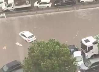 Palermo, le parole del sindaco Orlando sull’inaspettata bomba d’acqua palermo, fonte youtube.com